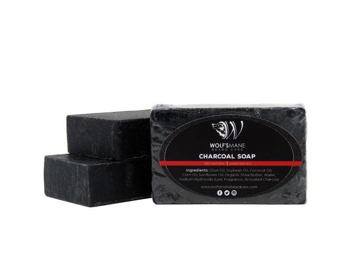 Activated Charcoal Black Soap - Wolf's Mane Beard Care